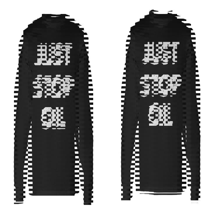 Justtop Oilave The Earth Justtop オイル 長袖Tシャツ