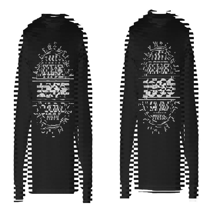 Las Leyendas Nacen En Diciembre De 1999 27 Años Cumpleaños Camiseta de manga larga