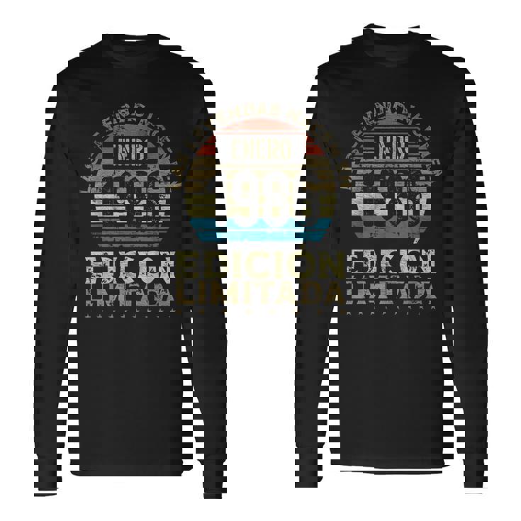 Las Leyendas Nacen En Enero De 1986 40 Años Cumpleaños Camiseta de manga larga