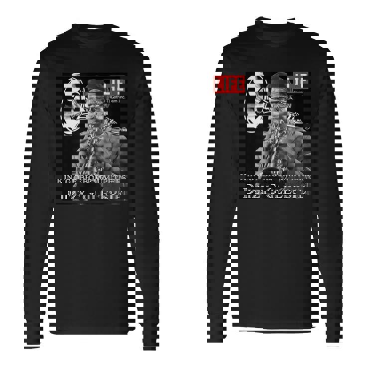 Life Picture Collection ディジー ガレスピー ／ トランペット（1） 長袖Tシャツ