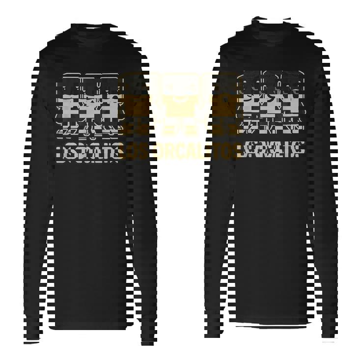 Los Orcalitos 面白いイタリアンブレインロットオルカレロオルカラミーム 長袖Tシャツ