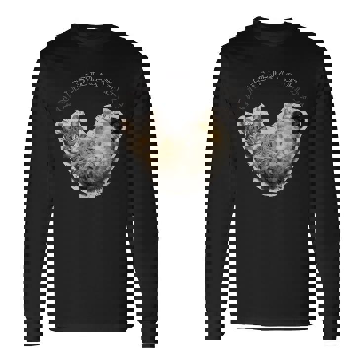 Lying Cat 長袖Tシャツ