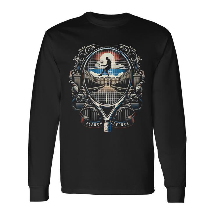 Maillot De Tennis Homme Passion Et Performanceur Le Court T-shirt à manches longues