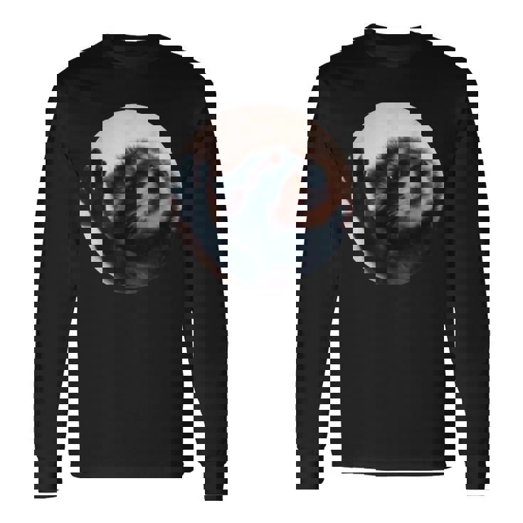 Meme Pedro Racoon T-shirt à manches longues