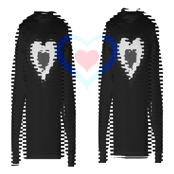 Mod Roundel Heart Raf スクーター ライフモッズ 長袖Tシャツ