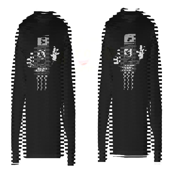 Mosfet 金属酸化物半導体 電界効果トランジスタ 長袖tシャツ 長袖Tシャツ