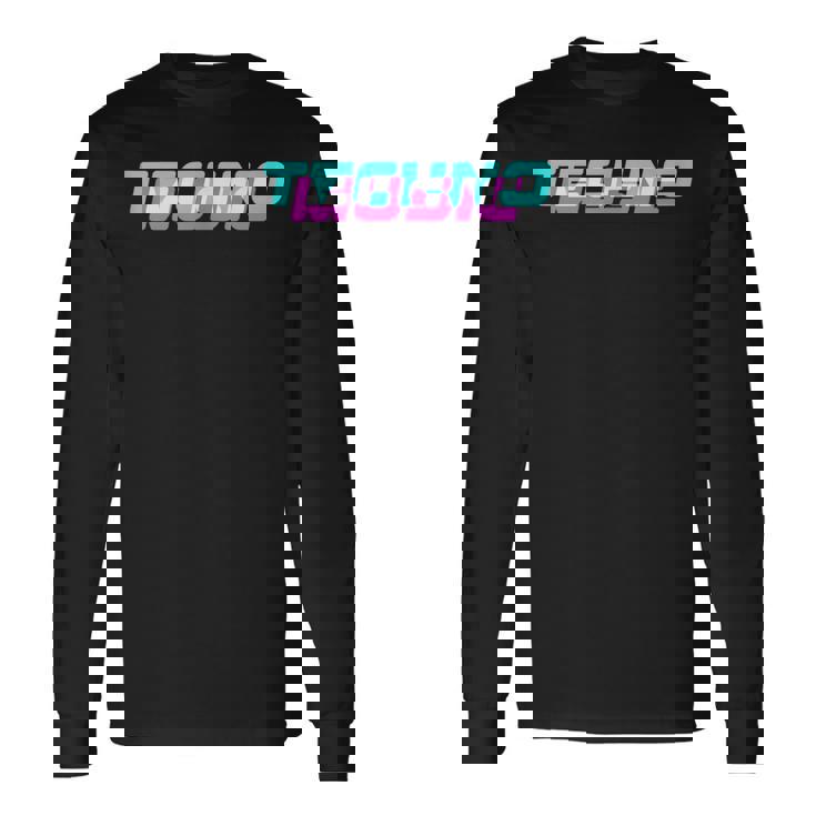 Música Techno In Mangas Camiseta de manga larga