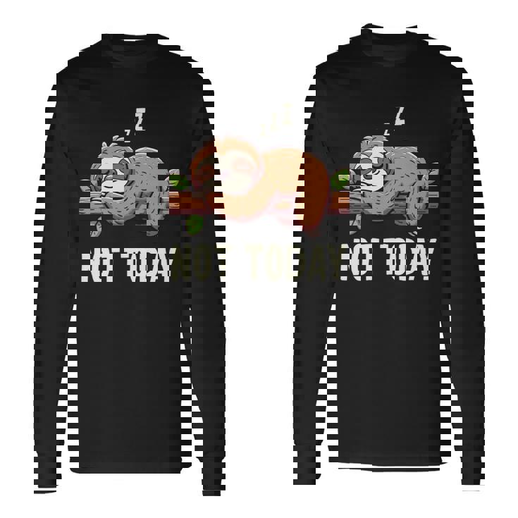 Mypirit Animalloth 私のスピリットアニマルナマケモノ 長袖tシャツ 長袖Tシャツ