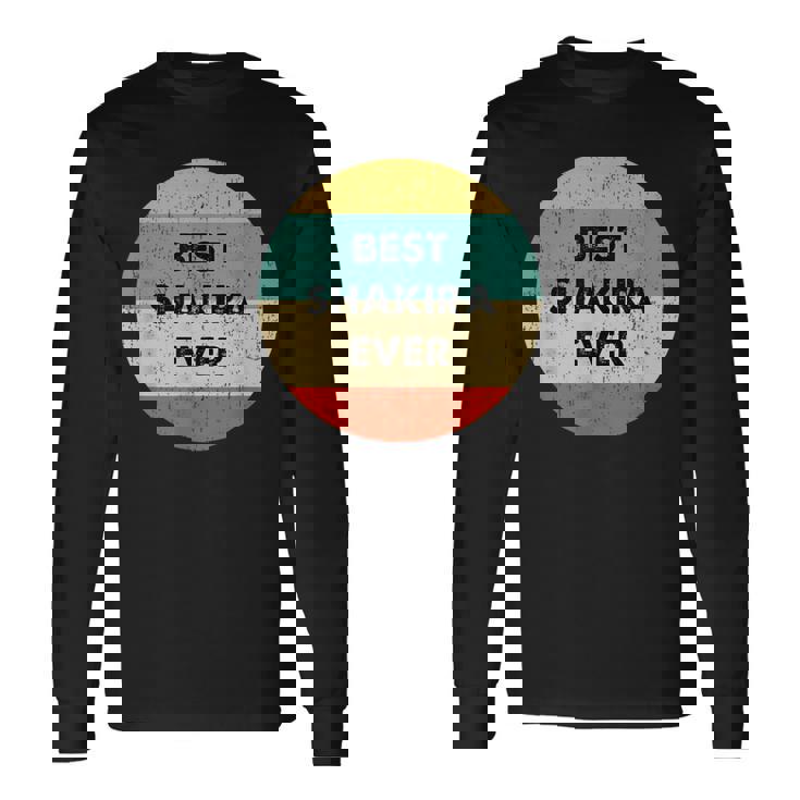 Nombre Dehakira Camiseta de manga larga