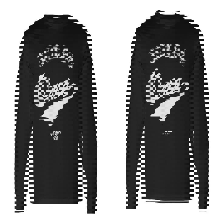 Ome Local 青梅市ローカル 故郷 長袖Tシャツ