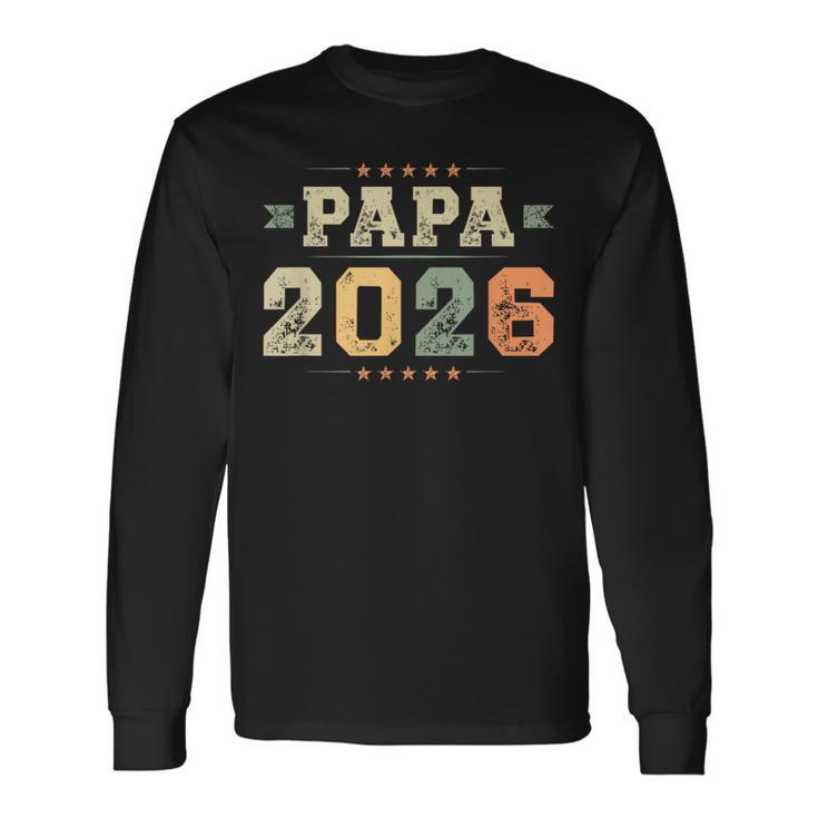 Papa 2026 Primaolta Di Un Padre Prima Festa Del Maglietta a maniche lunghe Ideas de regalos