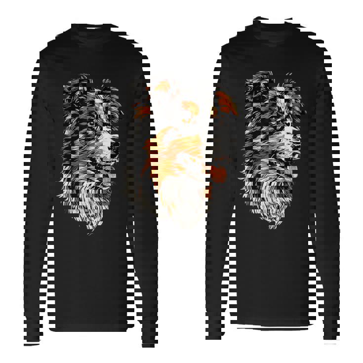 Pastore Australiano Gli Amanti Dei Cani Pastore Australiano Maglietta a maniche lunghe