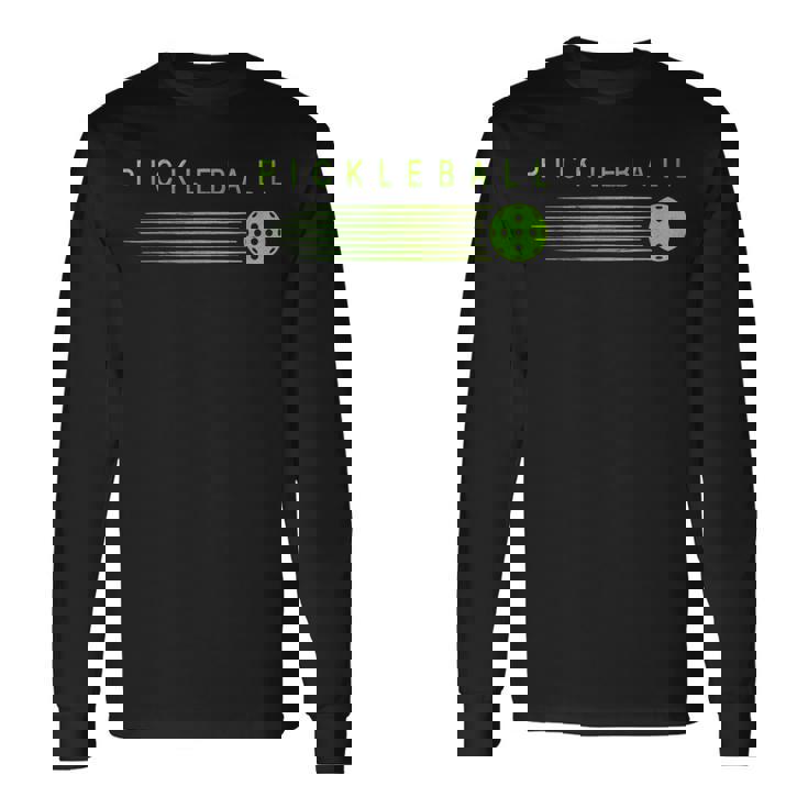 Pickleball Player Pickleballtylish Paddleball Lover 長袖Tシャツ