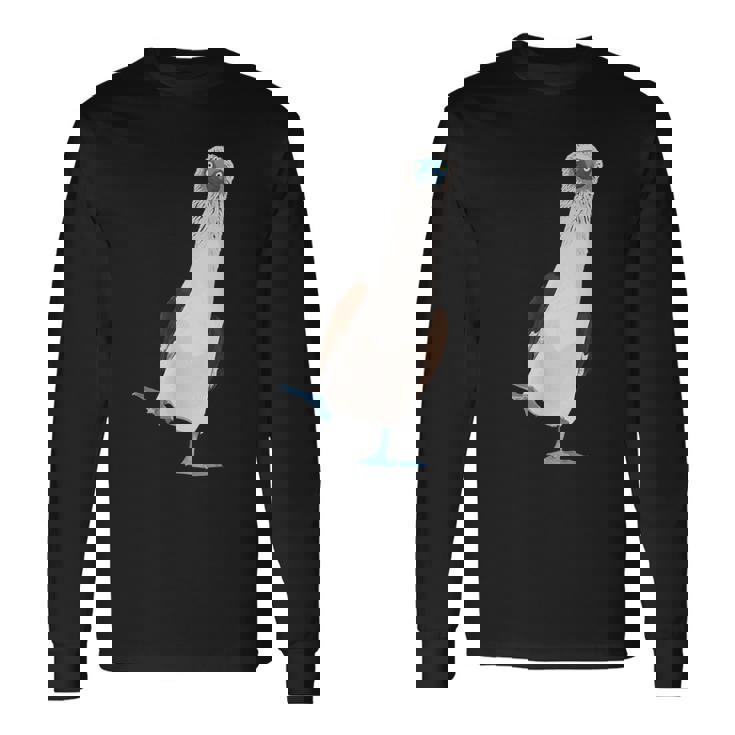 Piquero De Patas Azules Camiseta de manga larga