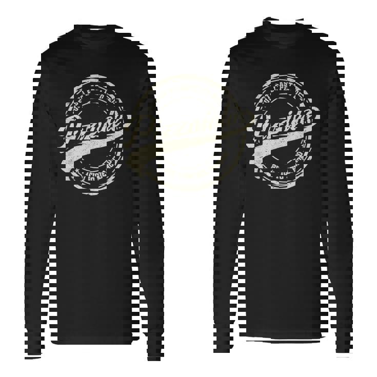 Pizzaiolo Más Genial Del Mundo Pizzaiolo Camiseta de manga larga