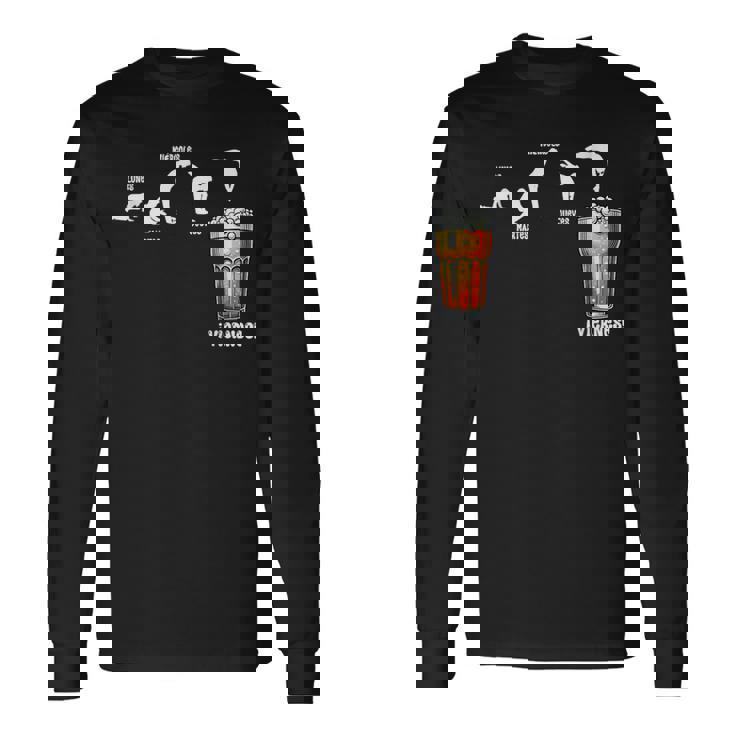 Por Finiernes Amante De La Cerveza Fin Deemana Camiseta de manga larga