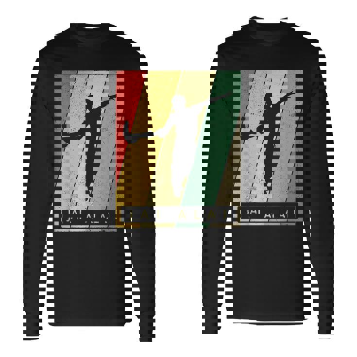 Póster Retrointage De Jai Alaiport Camiseta de manga larga