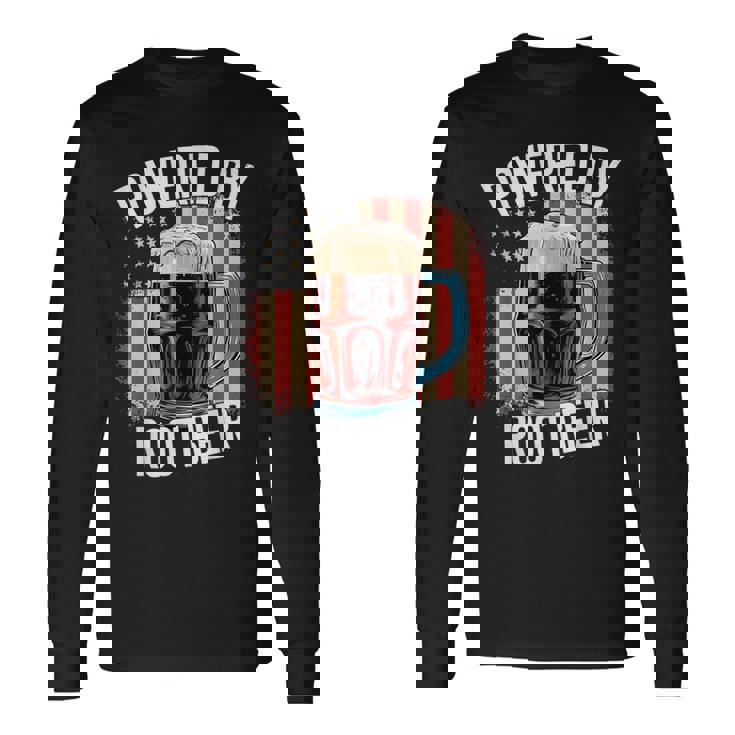 Powered By Root Beer Long Sleeve T-Shirt