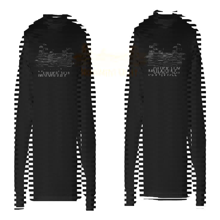 Réserve De La Nation Navajo Du Plateau Du Colorado Monumentalley Manche Longue T-shirt à manches longues