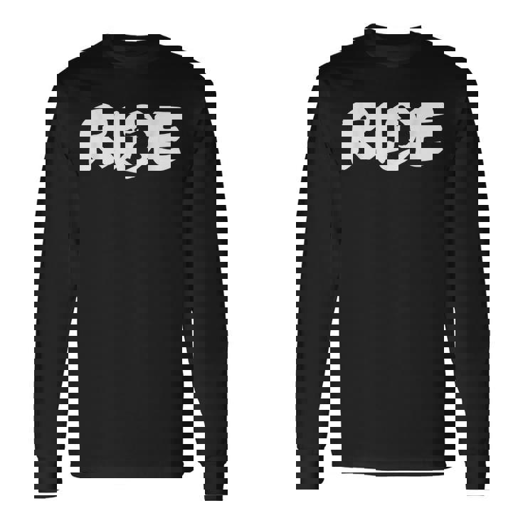 Ride スノーボード スノボ ボード ライダー 長袖Tシャツ