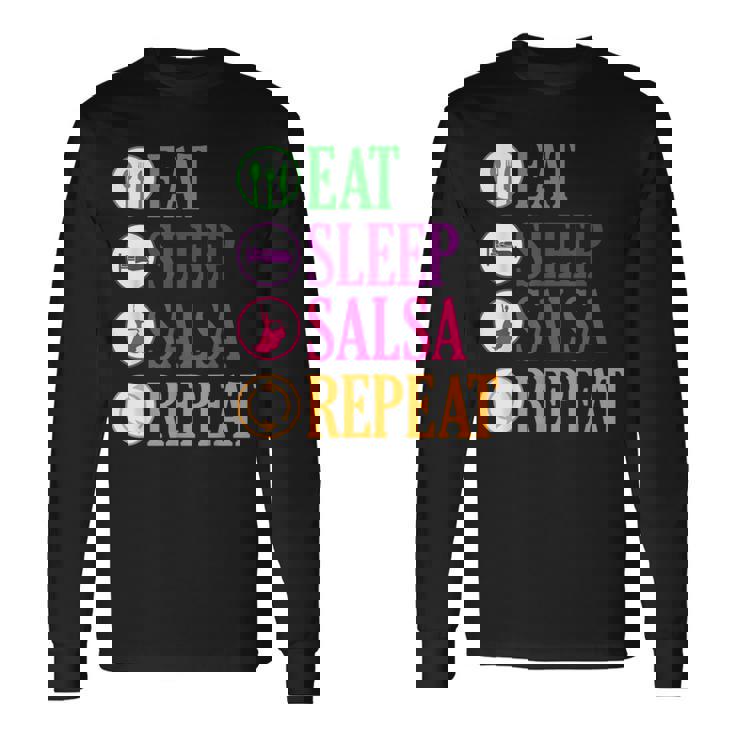 Salsa Baile Baile Instructor Profesor Amante Regalos Camiseta de manga larga