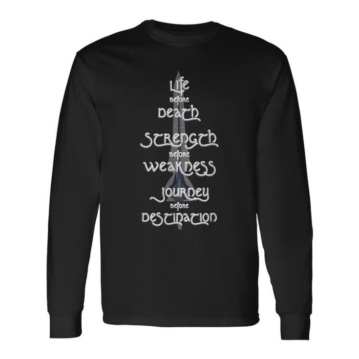 Stormlight Archive Life Before Death Strength Before Long Sleeve T