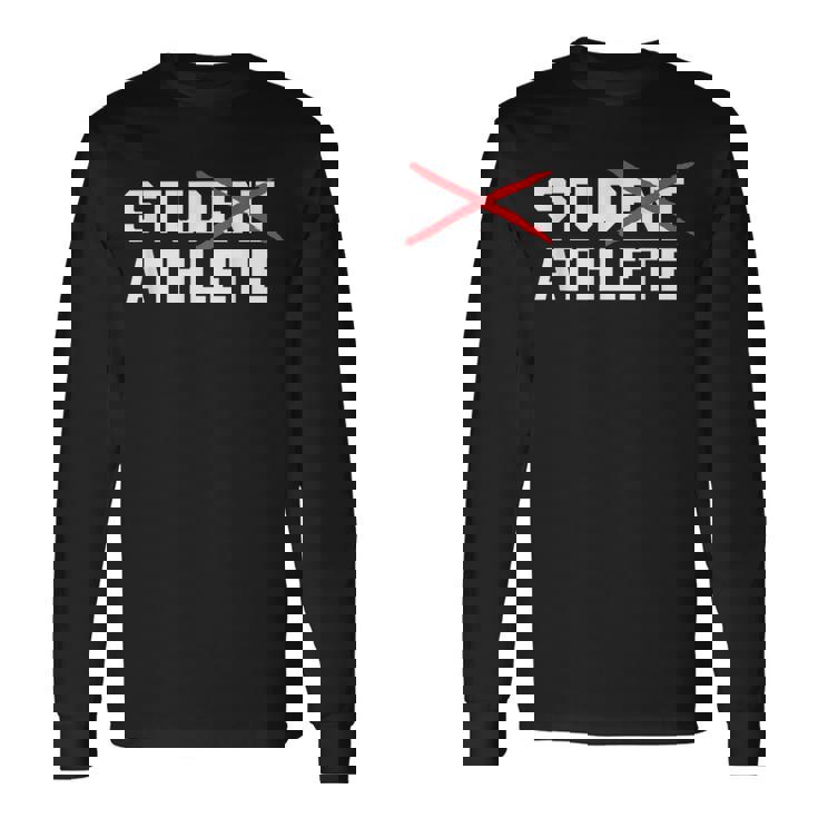 Stud Athlete College Stud Athlete Long Sleeve T-Shirt