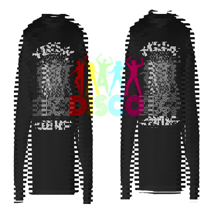 This Is My Disco コスチューム 70年代&80年代パーティー衣装 メンズ レディース 長袖Tシャツ