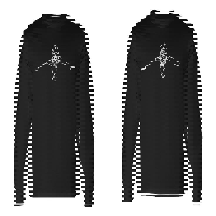 Tripulación Del Equipo De Remo Monopala Camiseta de manga larga