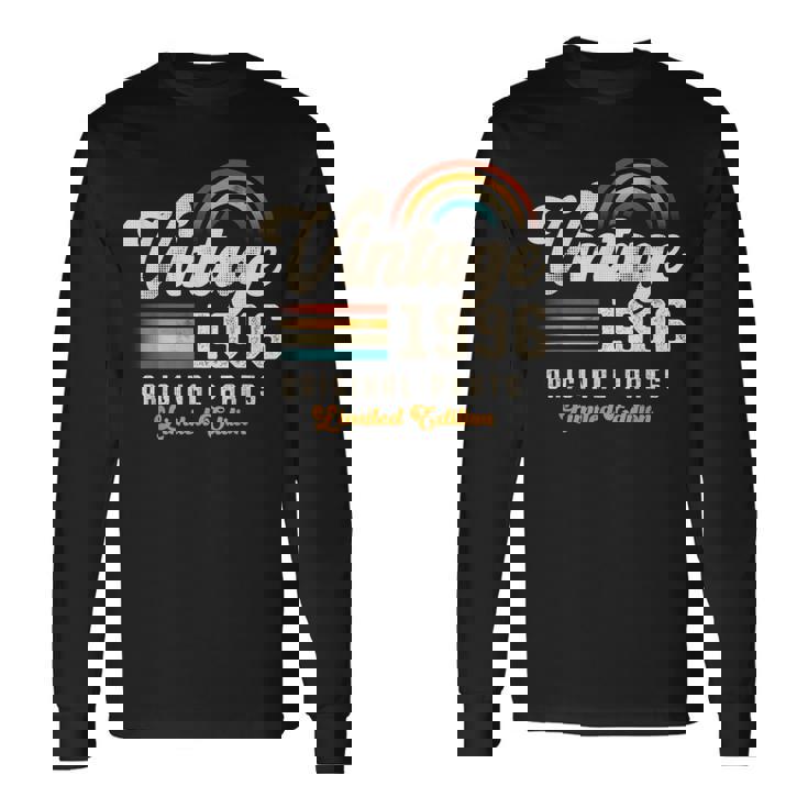 Vintage 1996 オリジナルパーツ 30周年記念 レトロ 長袖Tシャツ