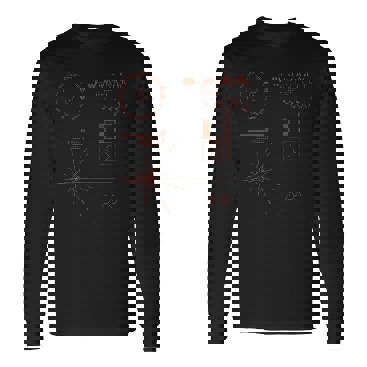 Voyager Golden Record 長袖Tシャツ