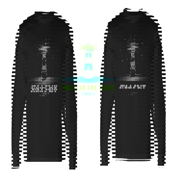 Walk In The Light – 1 John 1 長袖Tシャツ