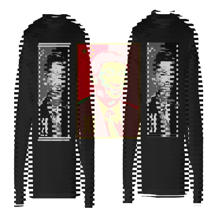 Xi Jinping China President Chinese 習近平中国中国共産党主席中国共産党 長袖Tシャツ