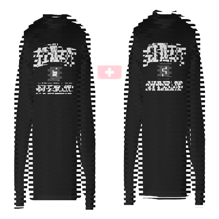 Zermattuiza Banderauiza Camiseta de manga larga