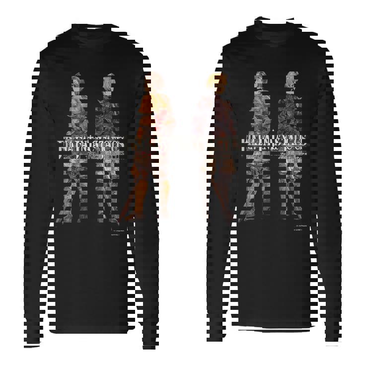 『ファイナルファンタジータクティクス – イヴァリース クロニクルズ』 ラムザ＆ディリータ 長袖Tシャツ