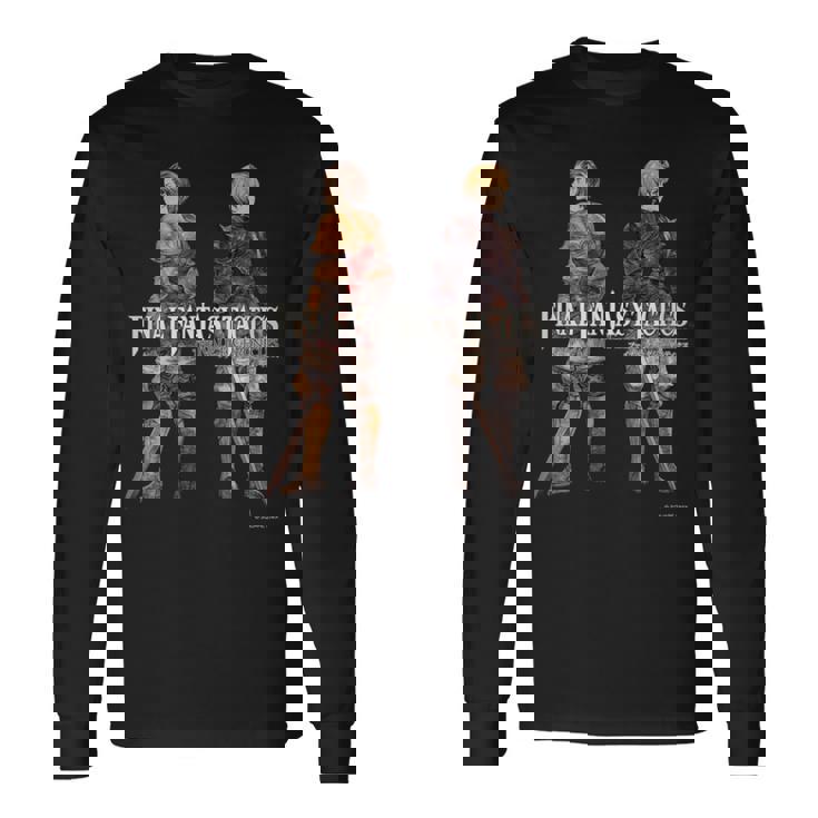 『ファイナルファンタジータクティクス – イヴァリース クロニクルズ』 ラムザ＆ディリータ 長袖tシャツ 長袖Tシャツ