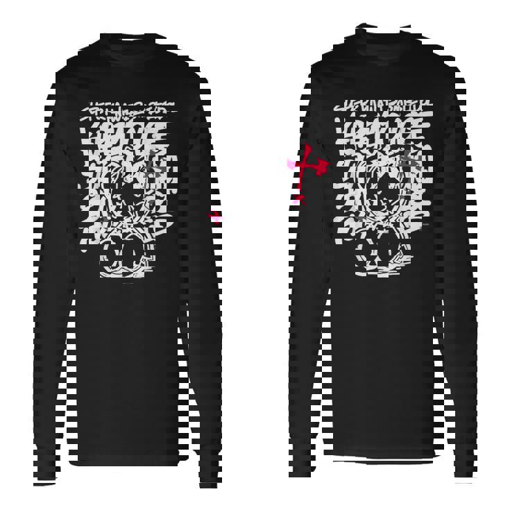 【クレイジー・オリー】Super Kawaii Zombie Idol 黒 長袖Tシャツ