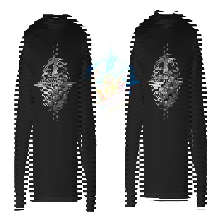 【公式】『Dragon Questii Reimagined』 羅針盤 長袖tシャツ 長袖Tシャツ