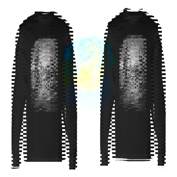 【公式】『オクトパストラベラー0』キービジュアルイラスト 長袖Tシャツ