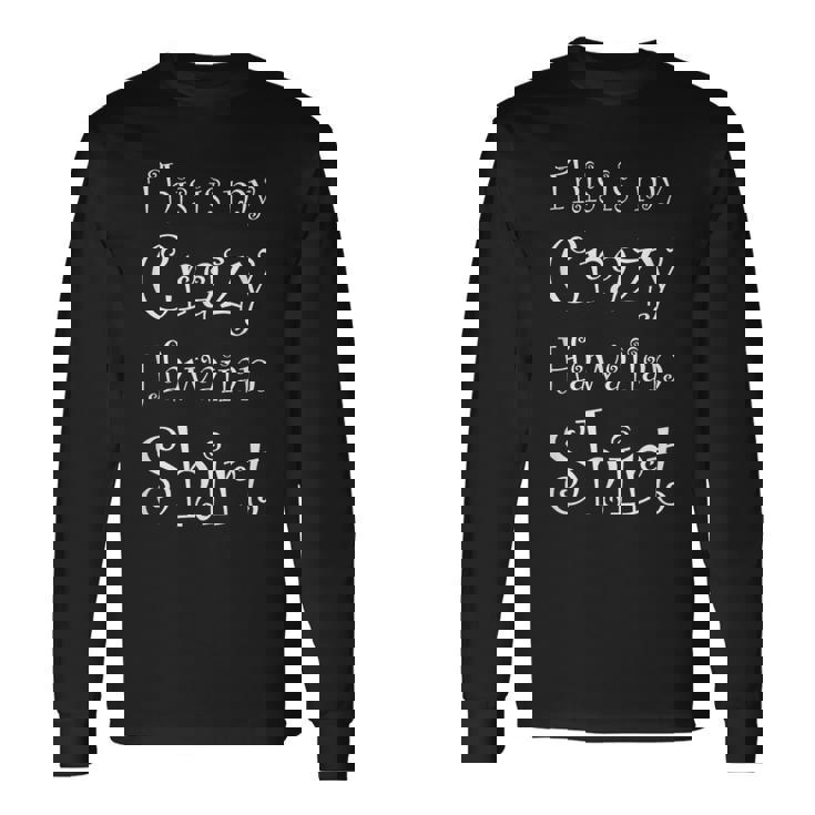 おもしろハワイアンシャツ 長袖Tシャツ