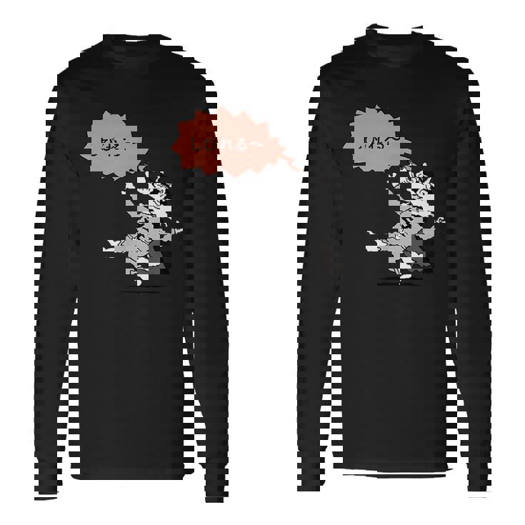 かいけつゾロリtシャツ大さくせん 「しびれる」 長袖Tシャツ