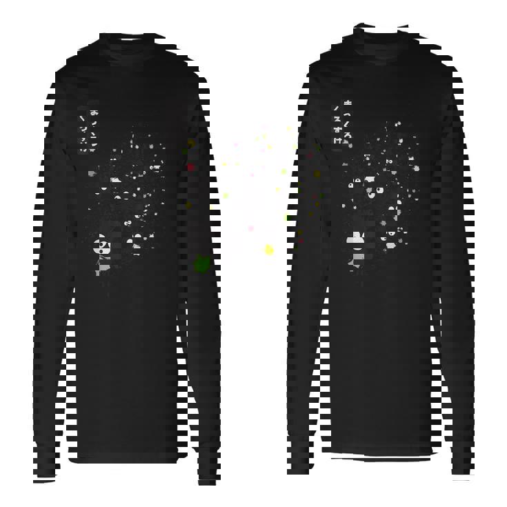 まっくろ くろすけ 長袖Tシャツ