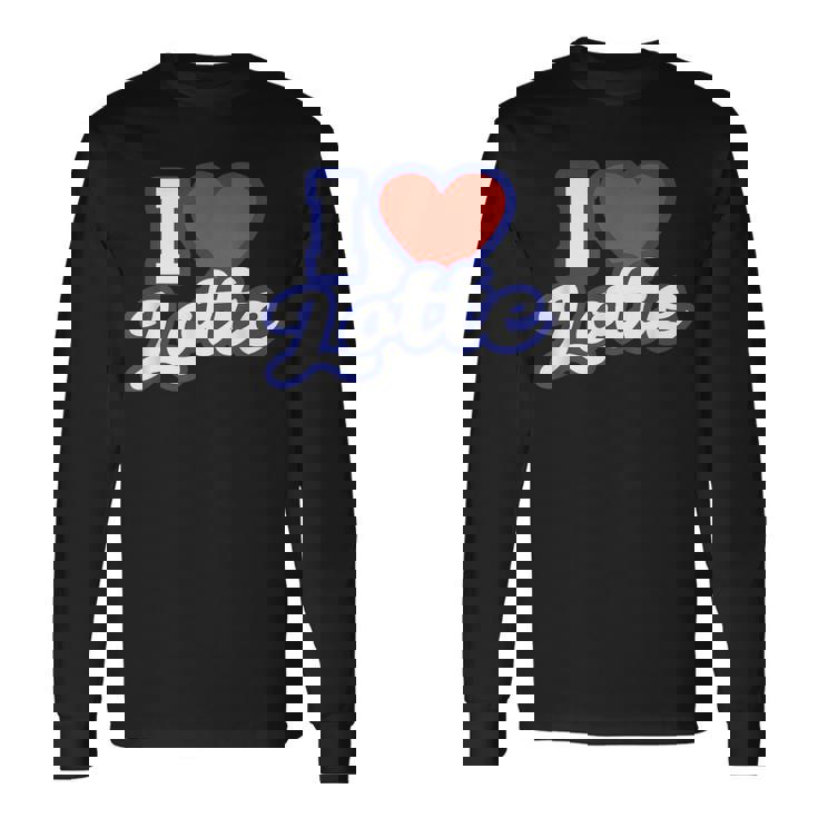 アイ・ラブ・ロッテ 長袖Tシャツ