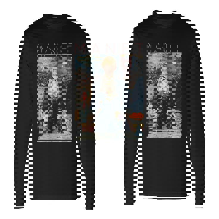 エドゥアール・マネ フォリー・ベルジェールのバー 長袖tシャツ 長袖Tシャツ