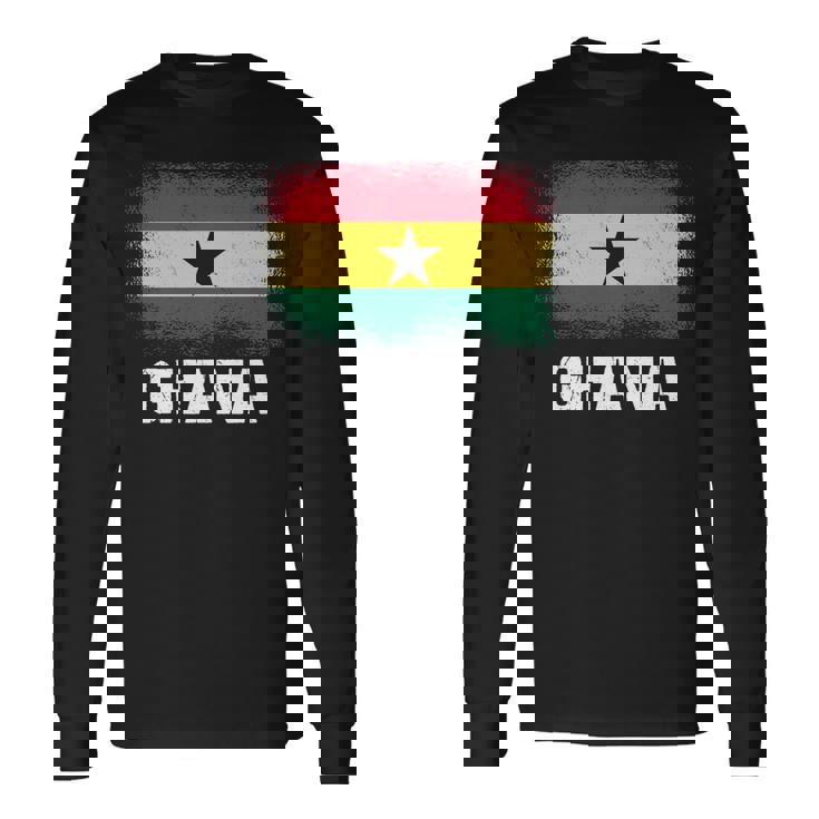 ガーナの旗 ガーナ 長袖tシャツ 長袖Tシャツ