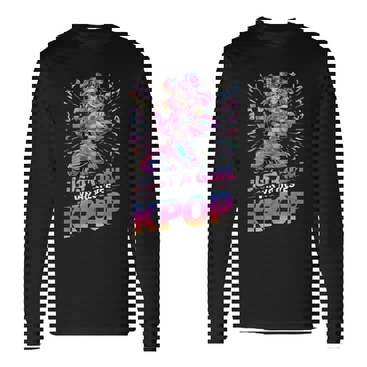 ガールズ K-Pop 長袖Tシャツ