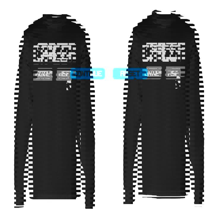 キャリアリセット転職 長袖Tシャツ