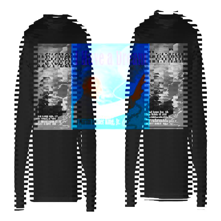 キング牧師_001 長袖Tシャツ