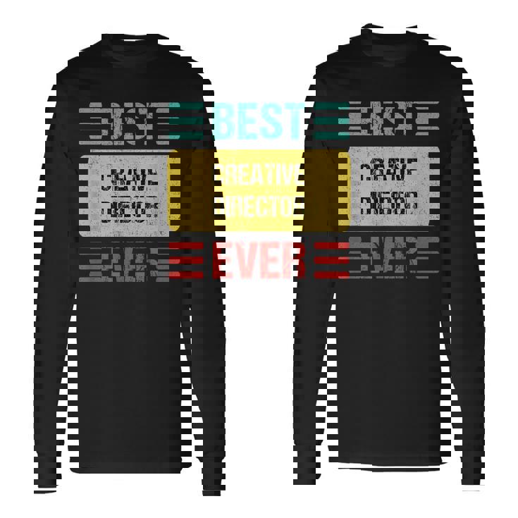 クリエイティブディレクター 長袖Tシャツ