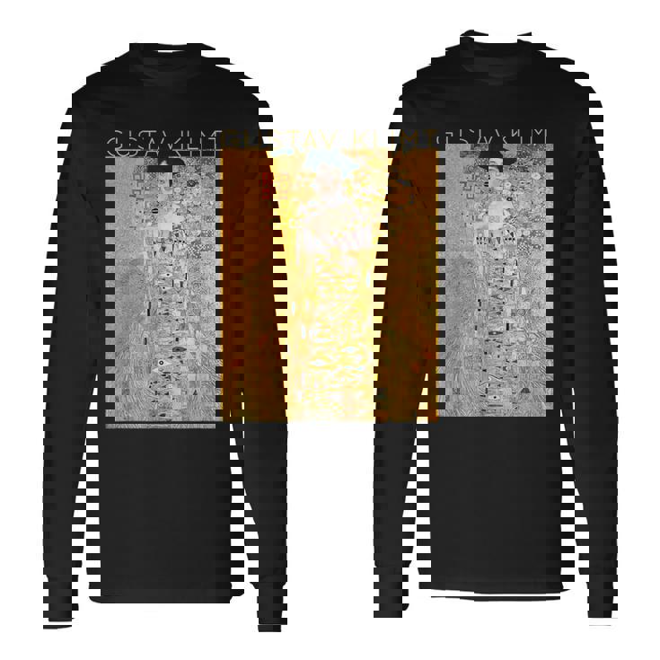 グスタフ・クリムト アデル・ブロッホ・バウアーの肖像 アーティスト向け 長袖Tシャツ